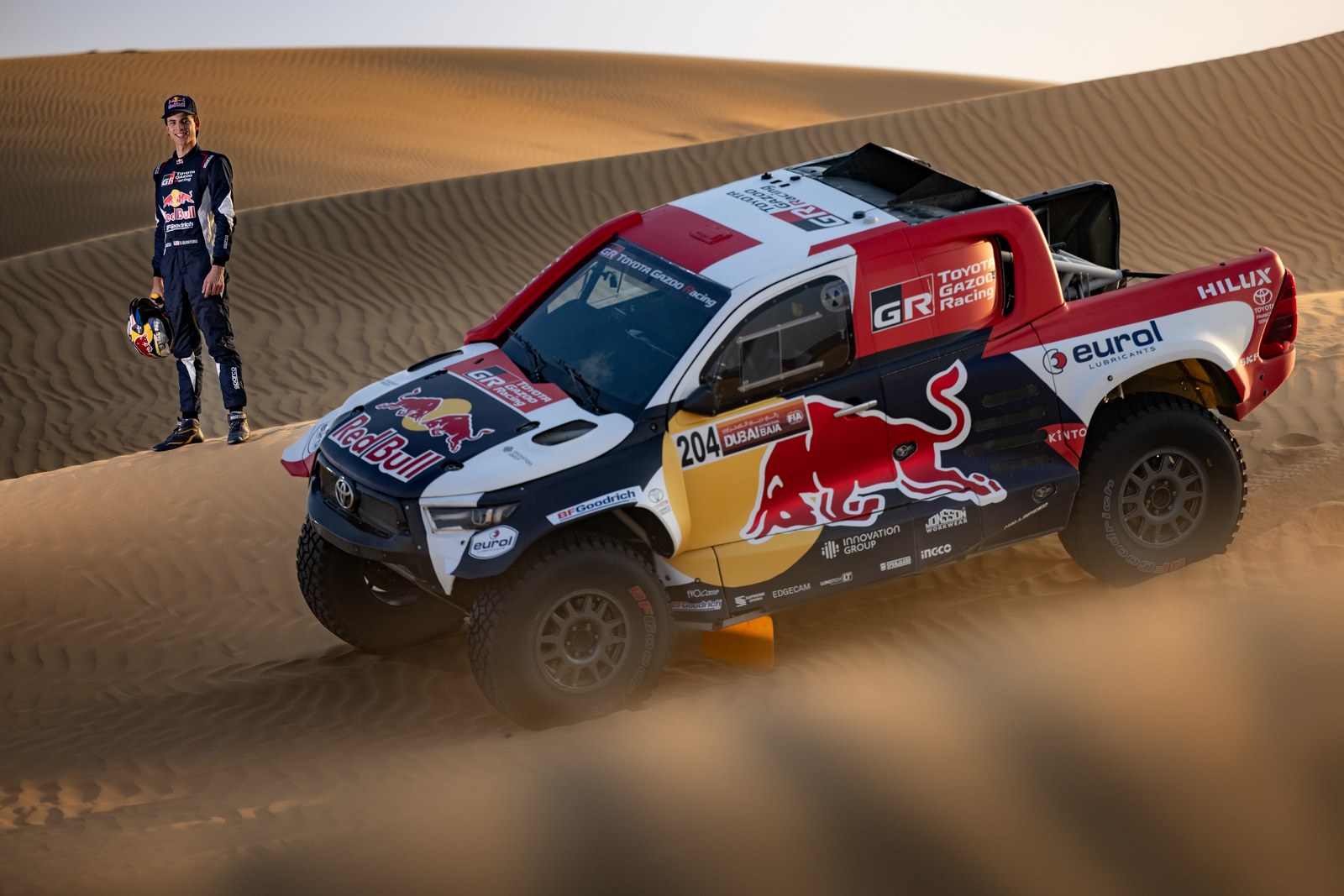 Le Toyota Hilux de Seth Quintero et Dennis Zenz pour le Dakar 2024