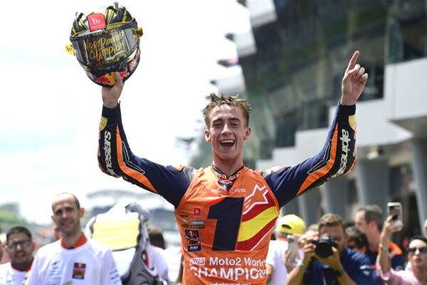 Pedro Acosta, Champion du Monde Moto2 2023