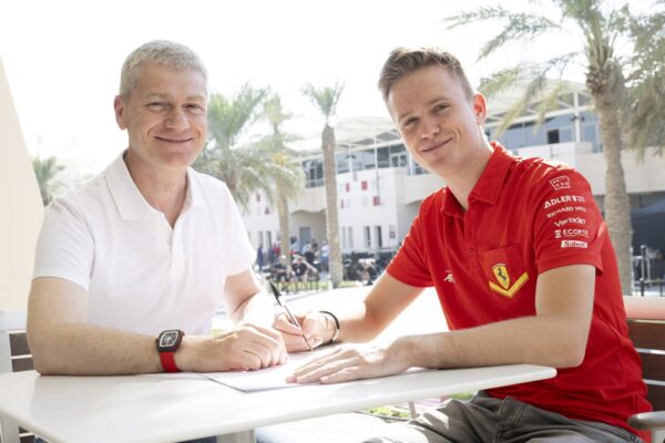 Nicklas Nielsen prolonge comme pilote d'usine chez Ferrari