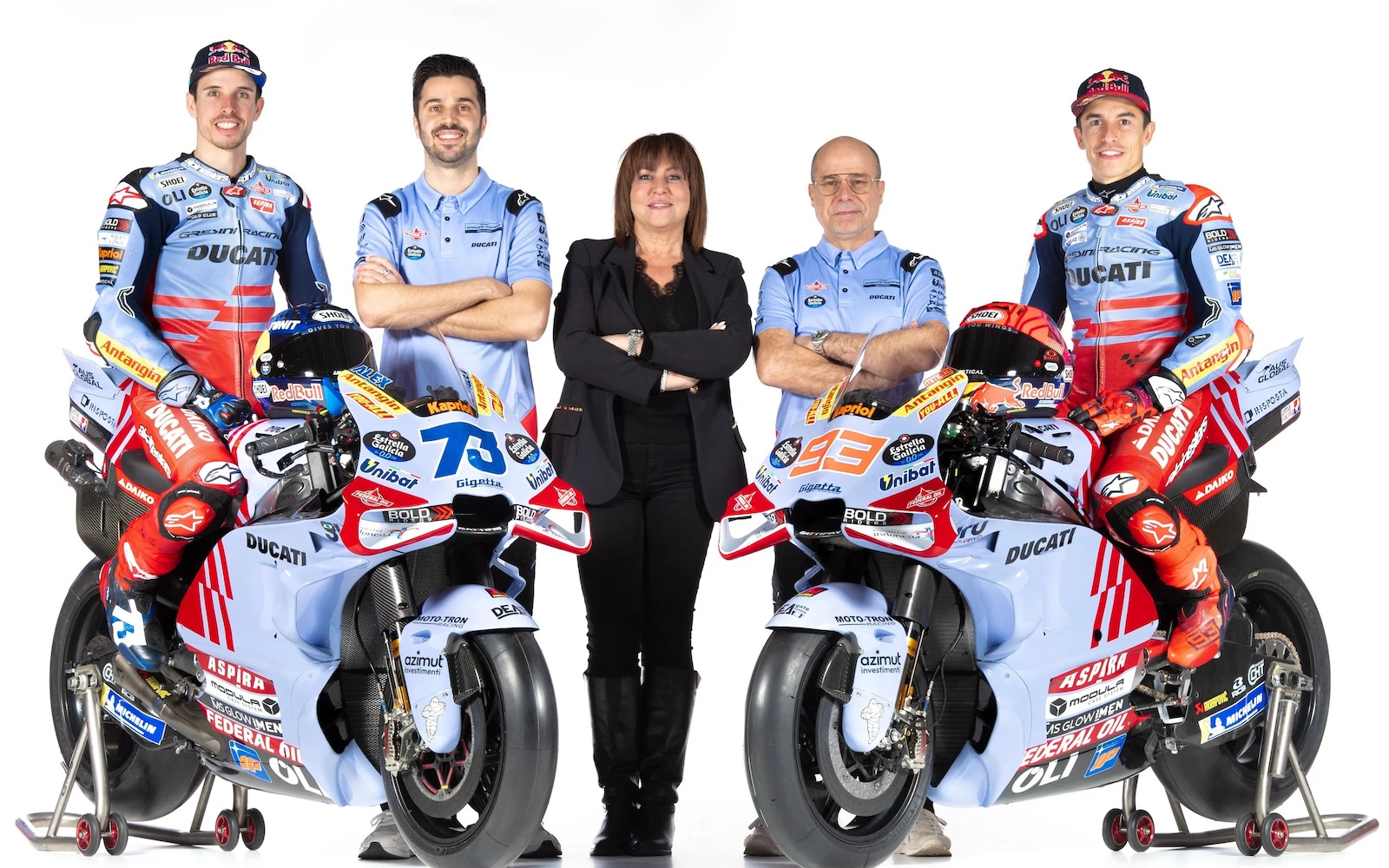 Presentation de Gresini Ducati MotoGP 2024