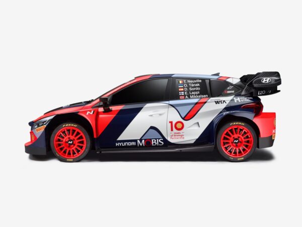 Nouvelle livrée Hyundai pour la i20 N Rally1 dès le Rallye de Suède 2024
