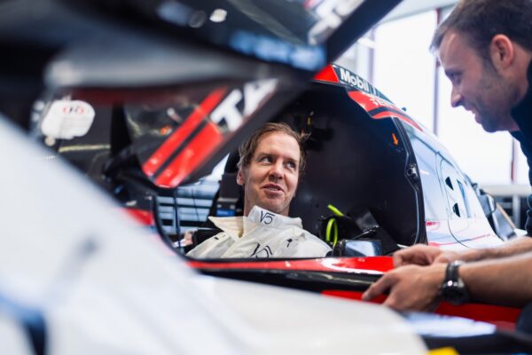 Sebastian Vettel en essais avec Porsche-Penske