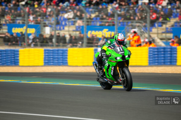 Kawasaki Webike Trickstar au pied du podium des 24 Heures Motos