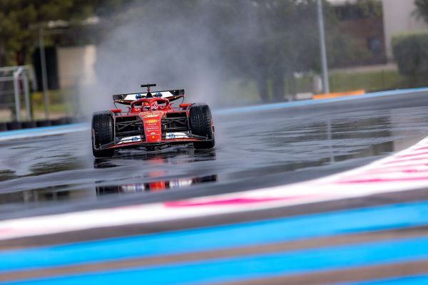 Charles Leclerc en test au Circuit Paul Ricard pour Pirelli