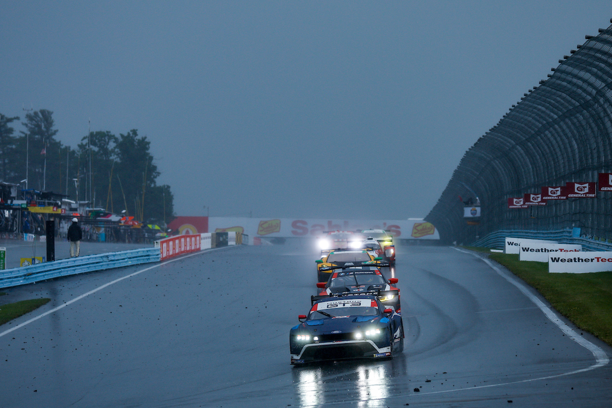 IMSA Watkins Glen 2024 Heavy Rain