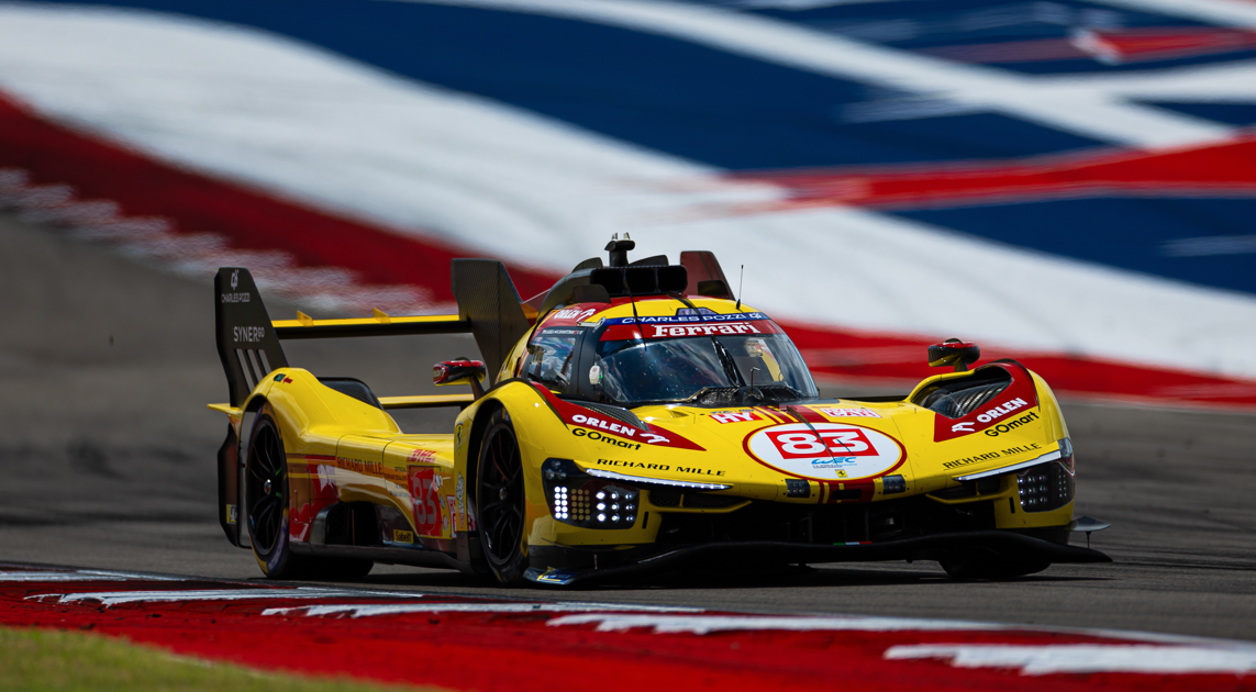 WEC COTA Lone Start Le Mans 2024 Ferrari #83