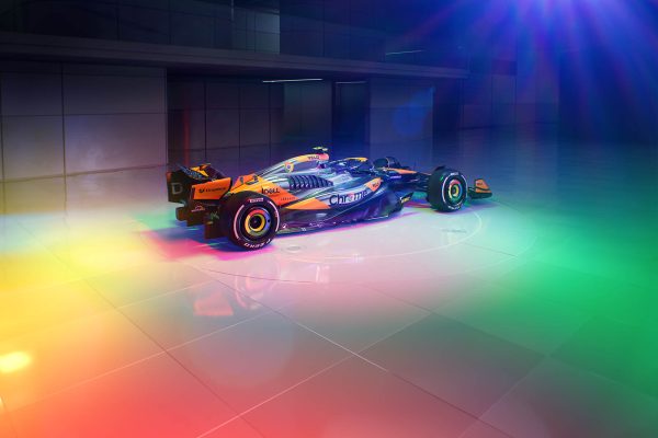 Livrée Google Chrome pour McLaren à Austin 2024