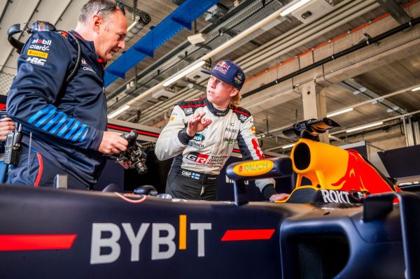 Kalle Rovanperä en test le 1er novembre 2024 d'une F1 au Red Bull Ring