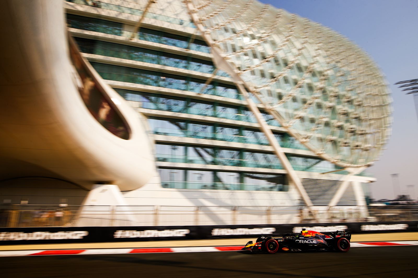 Isack Hadjar au GP d'Abu Dhabi 2024