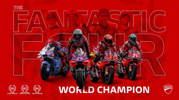 Ducati, une folle saison en 2024