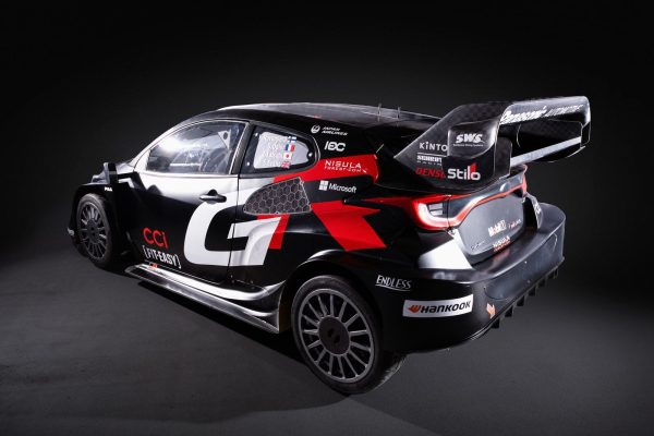 Livrée 2025 de la Toyota Yaris Rally1 en WRC