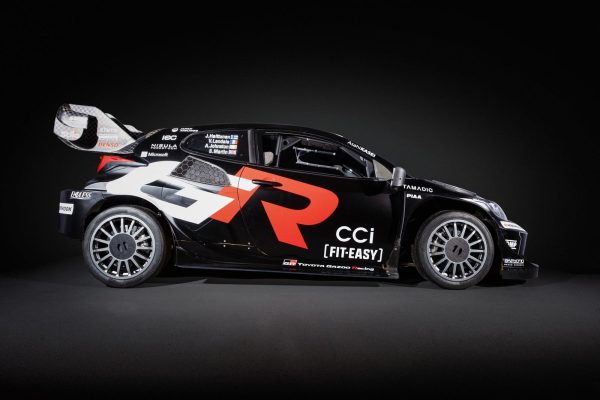 Livrée 2025 de la Toyota Yaris Rally1 en WRC