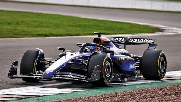 Shakedown de la Williams FW47 à Silverstone