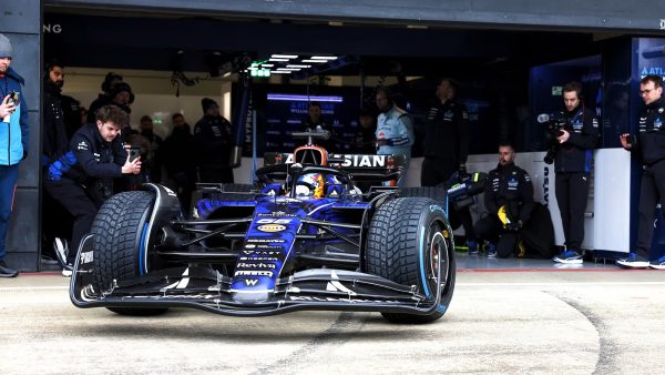 Shakedown de la Williams FW47 à Silverstone