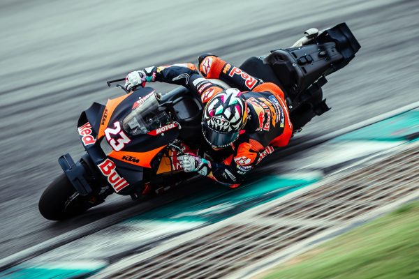 Essais studieux à Sepang pour Enea Bastianini