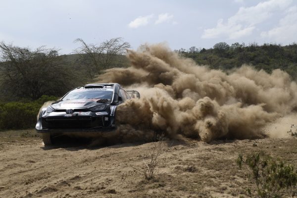 Kenya, Shakedown : Rovanperä le plus rapide