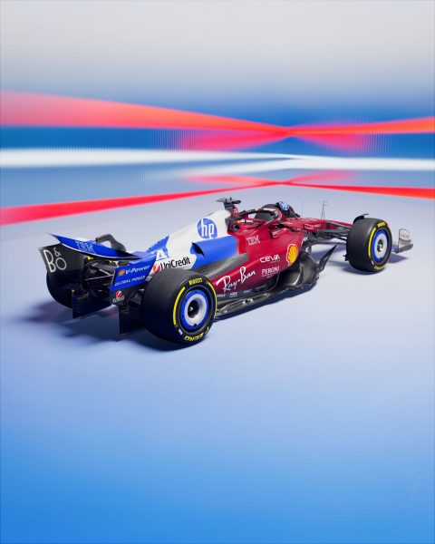 Livrée spéciale Miami pour la Ferrari SF-25