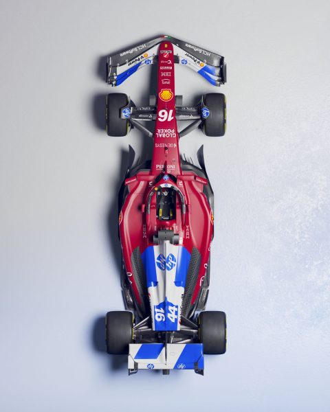Livrée spéciale Miami pour la Ferrari SF-25