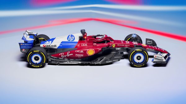 Livrée spéciale Miami pour la Ferrari SF-25