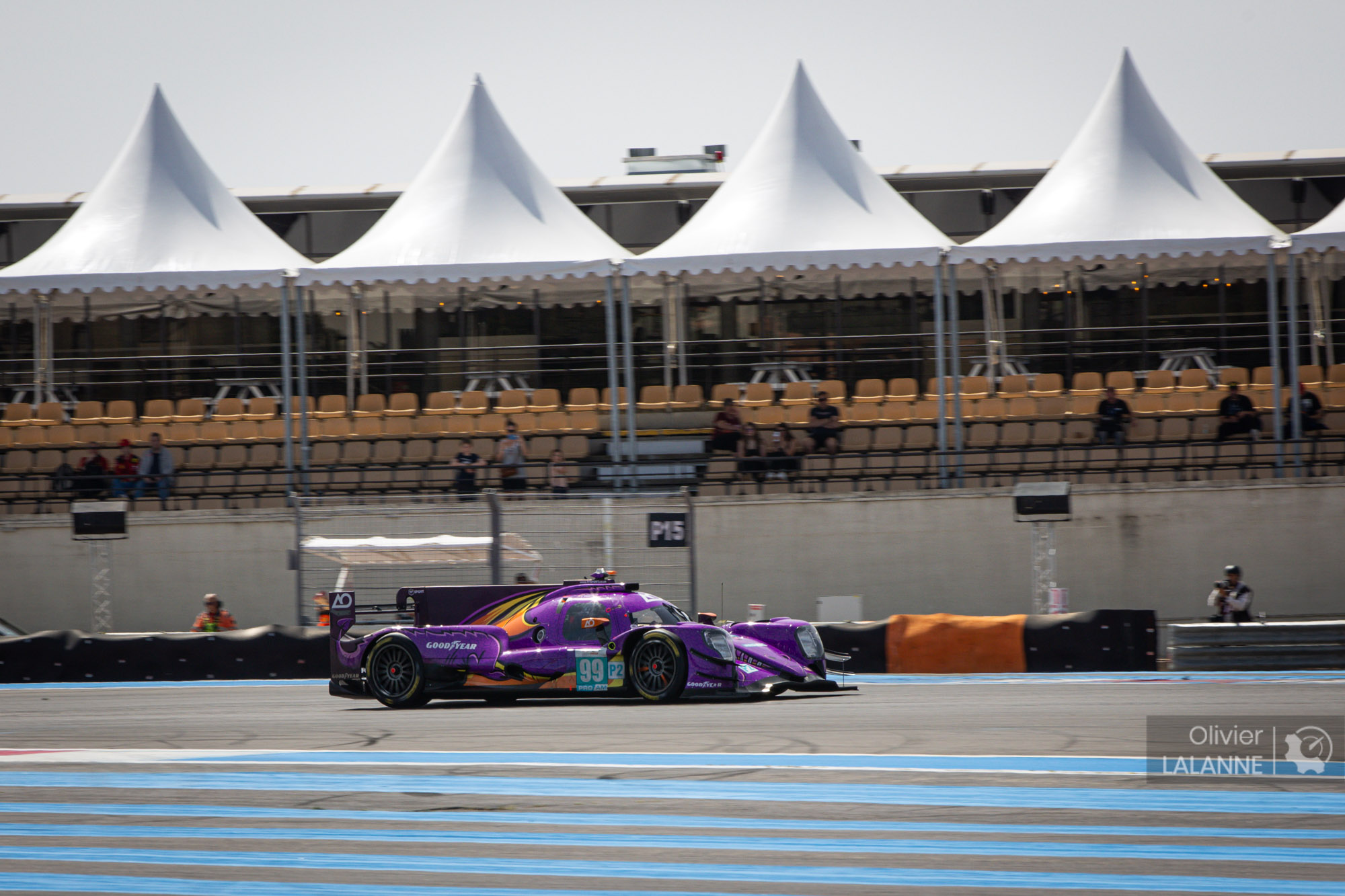 99 AO BY TF Oreca 07 Gibson, PJ HYETT (USA), Louis DELETRAZ (SUI), Dane CAMERON (USA), LMP2 PRO/AM, action