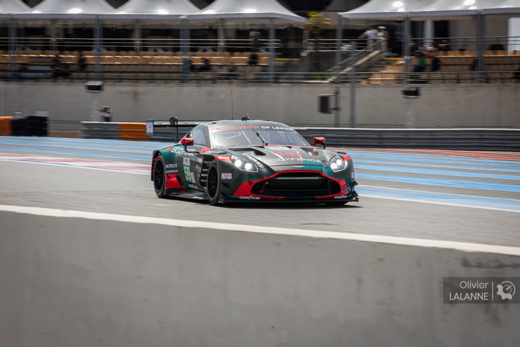 59 RACING SPIRIT OF LEMAN Aston Martin Vantage AMR LMGT3, Clément MATEU (FRA), Erwan BASTARD