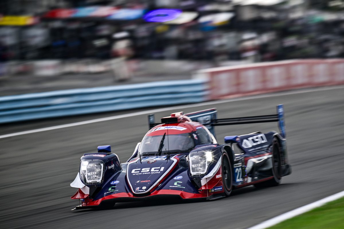#22: United Autosports USA, ORECA LMP2 07, LMP2: Daniel Goldburg, Paul Di Resta, Rasmus Lindh