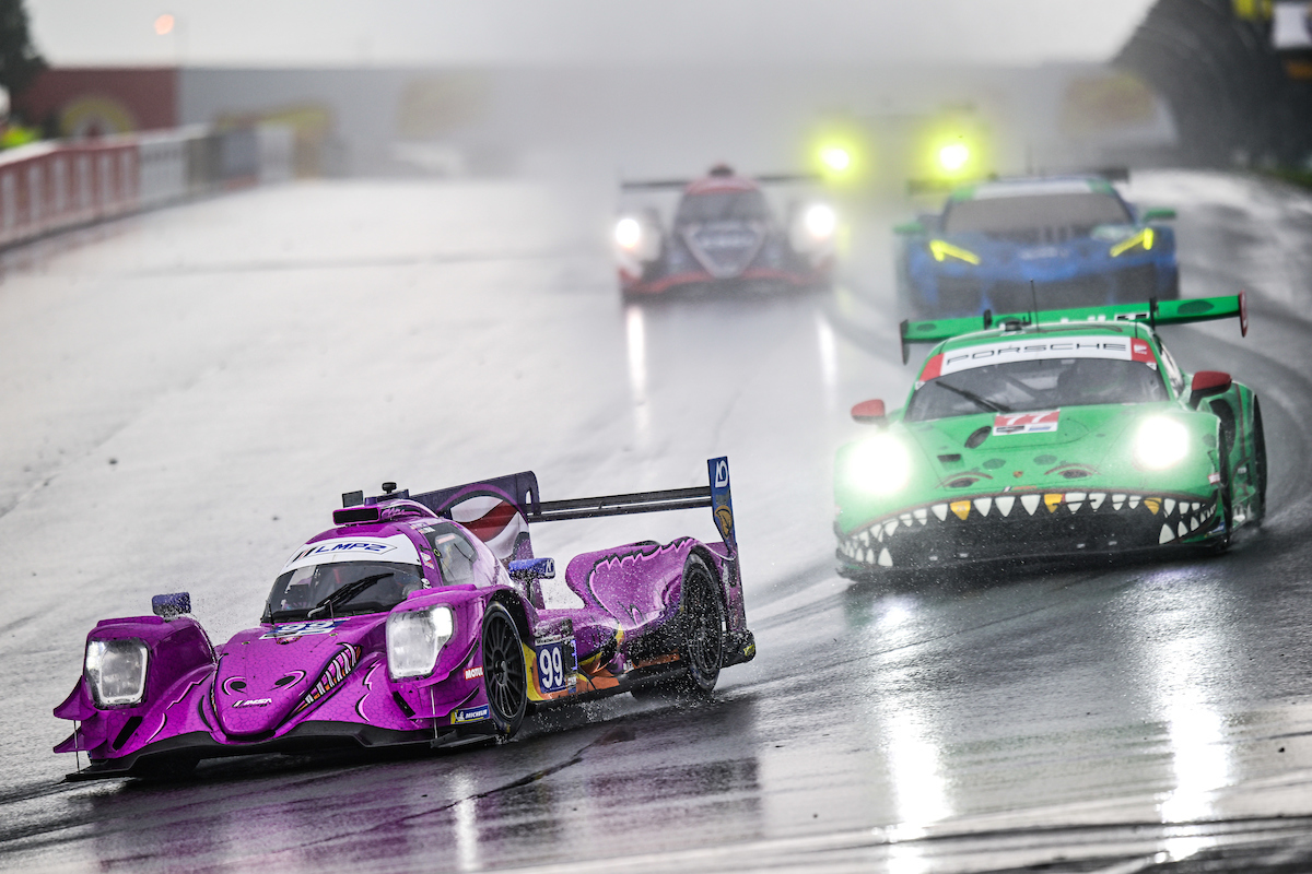 #99: AO Racing, ORECA LMP2 07, LMP2: PJ Hyett, Dane Cameron, Jonny Edgar