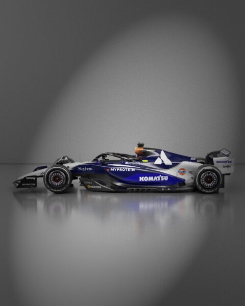 Livrée spéciale de Williams pour le COTA 2025