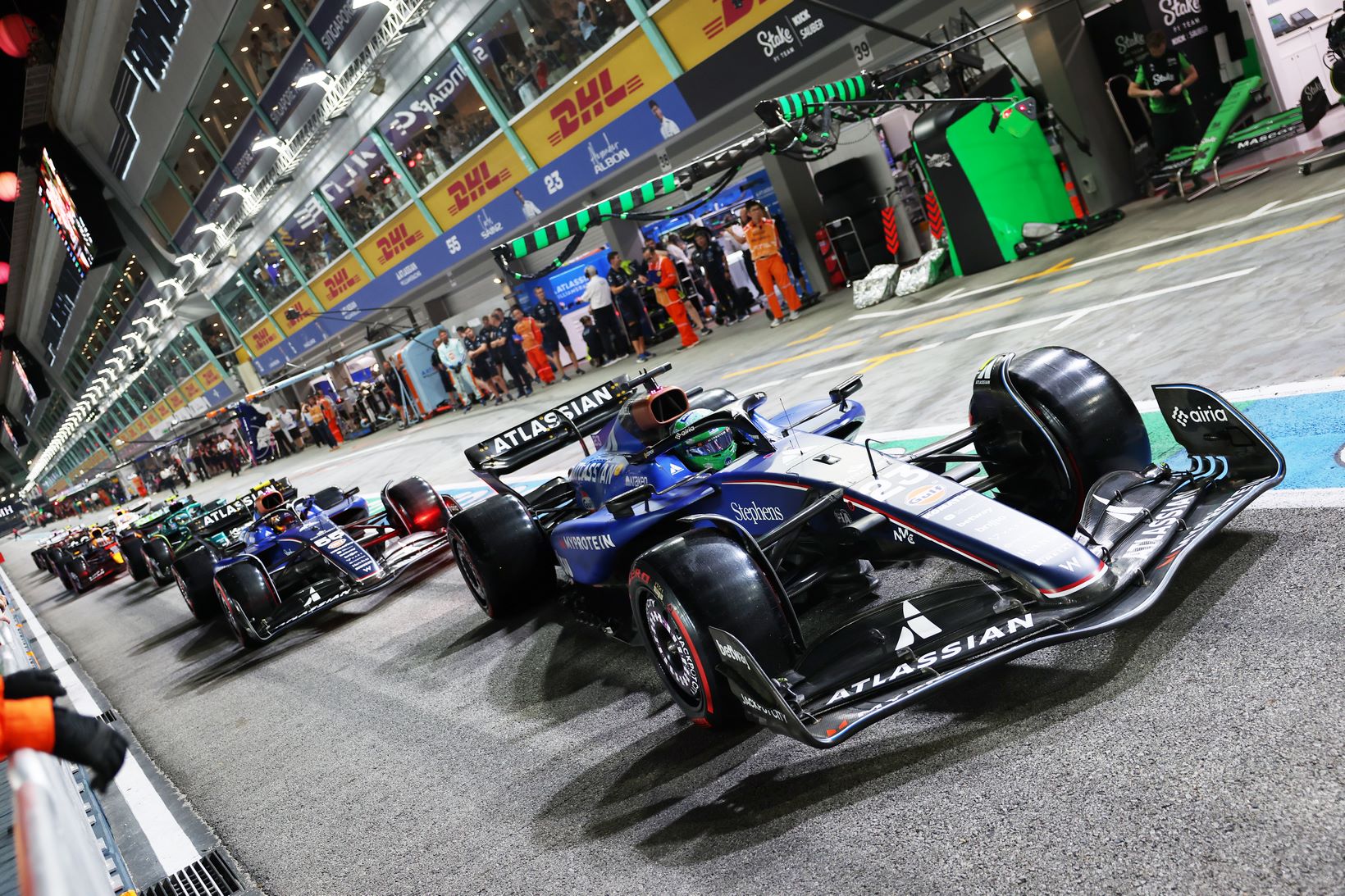 Williams au GP de Singapour 2025