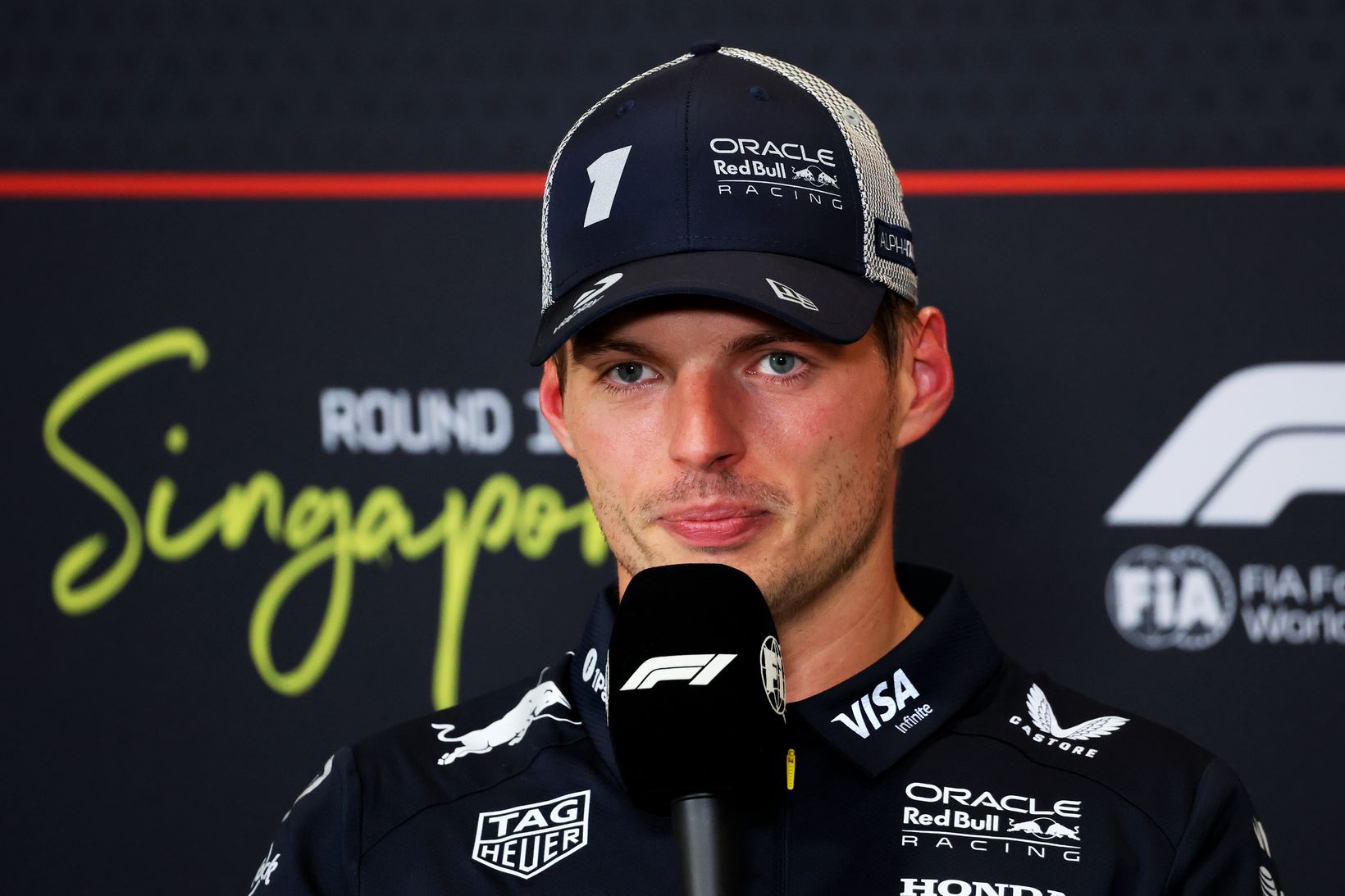 Verstappen au GP de Singapour 2025