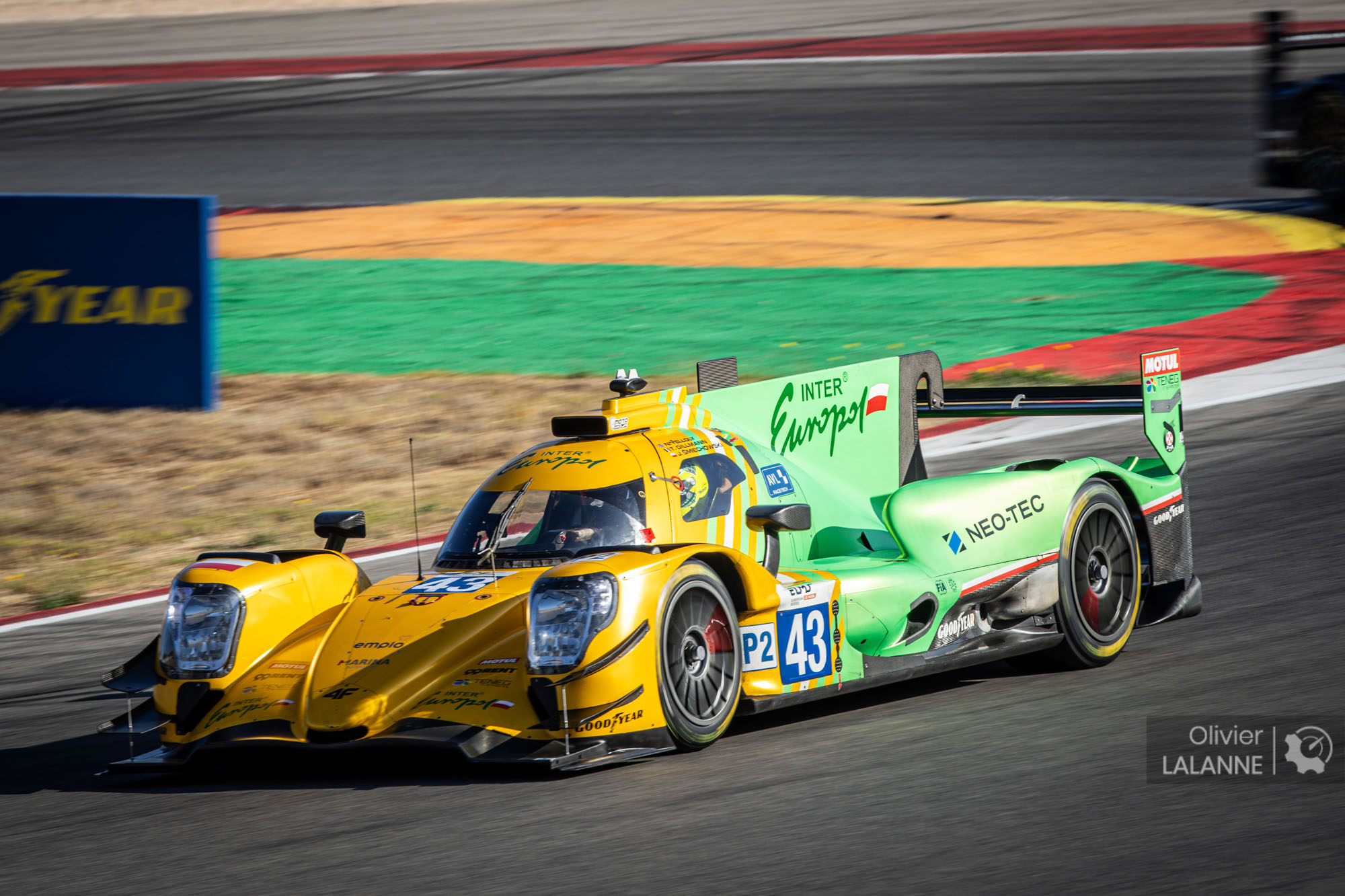 43 INTER EUROPOL COMPETITION (POL), Oreca 07 Gibson, Jakub SMIECHOWSKI (POL), Tom DILLMANN (FRA), Nicholas YELLOLY (GBR), action