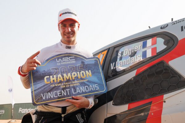 Vincent Landais, champion co-pilote 2025