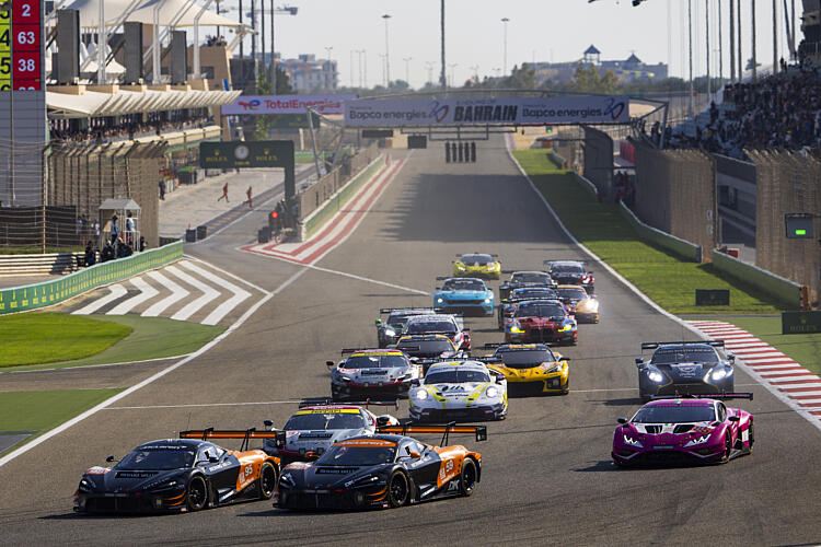 Départ 8 Heures de Bahreïn 2025 - LMGT3