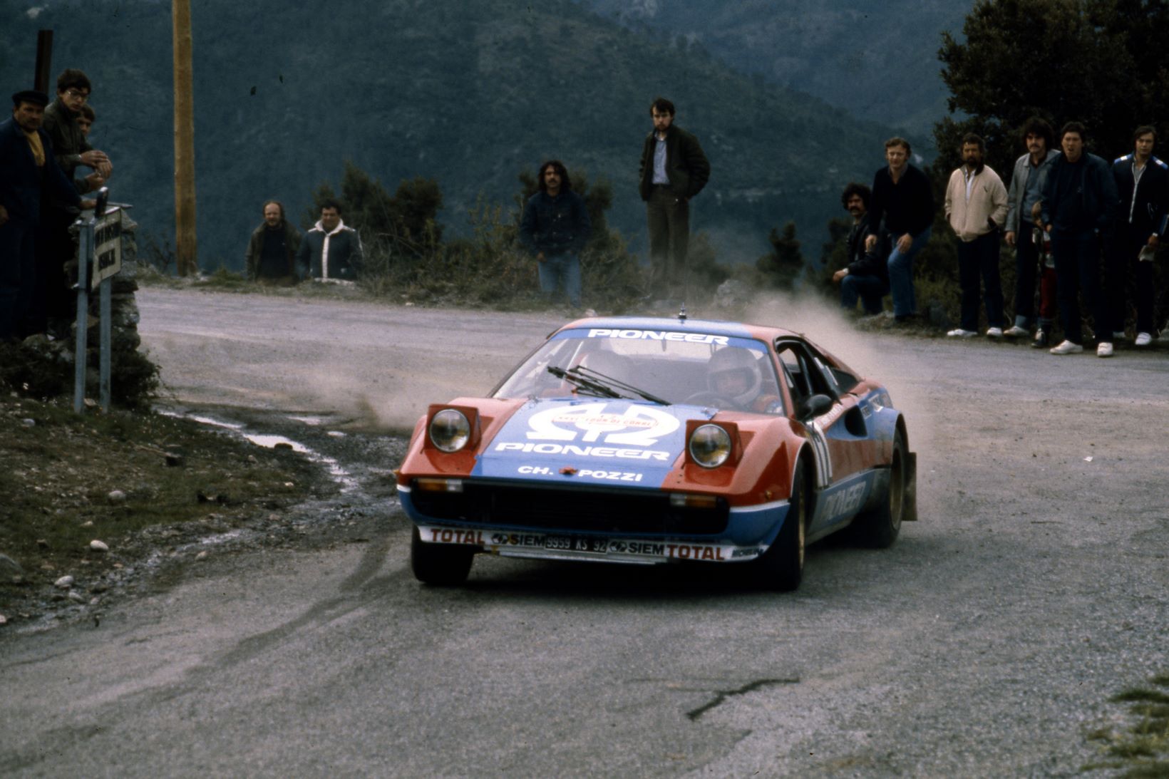Jean Claude Andruet (FRA) Biche (FRA) Ferrari 308 GTB Gr4 Ch.Pozzi Ferrari France Michelotto Tuning 2nd position