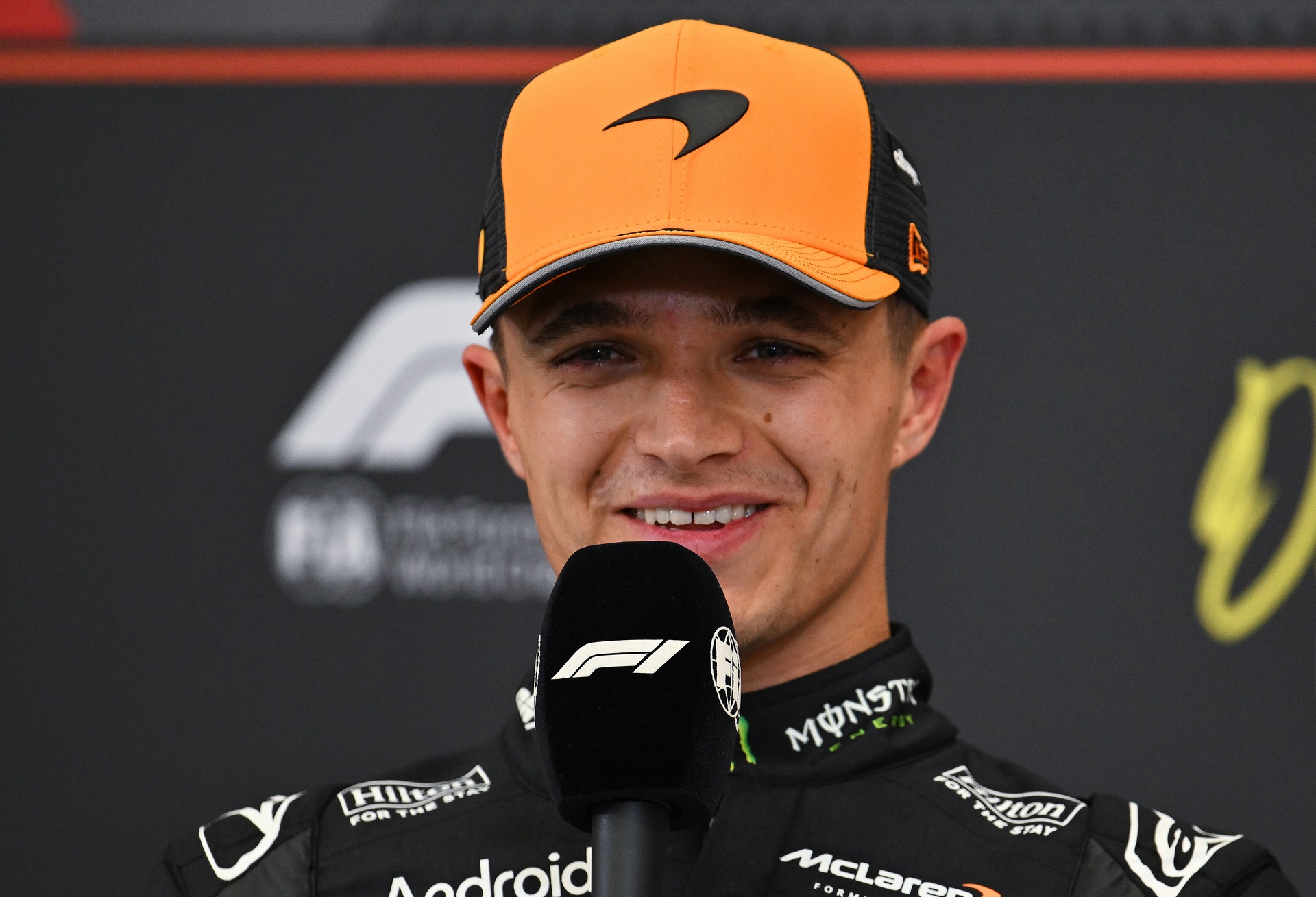 Norris au GP d'Abu Dhabi 2025