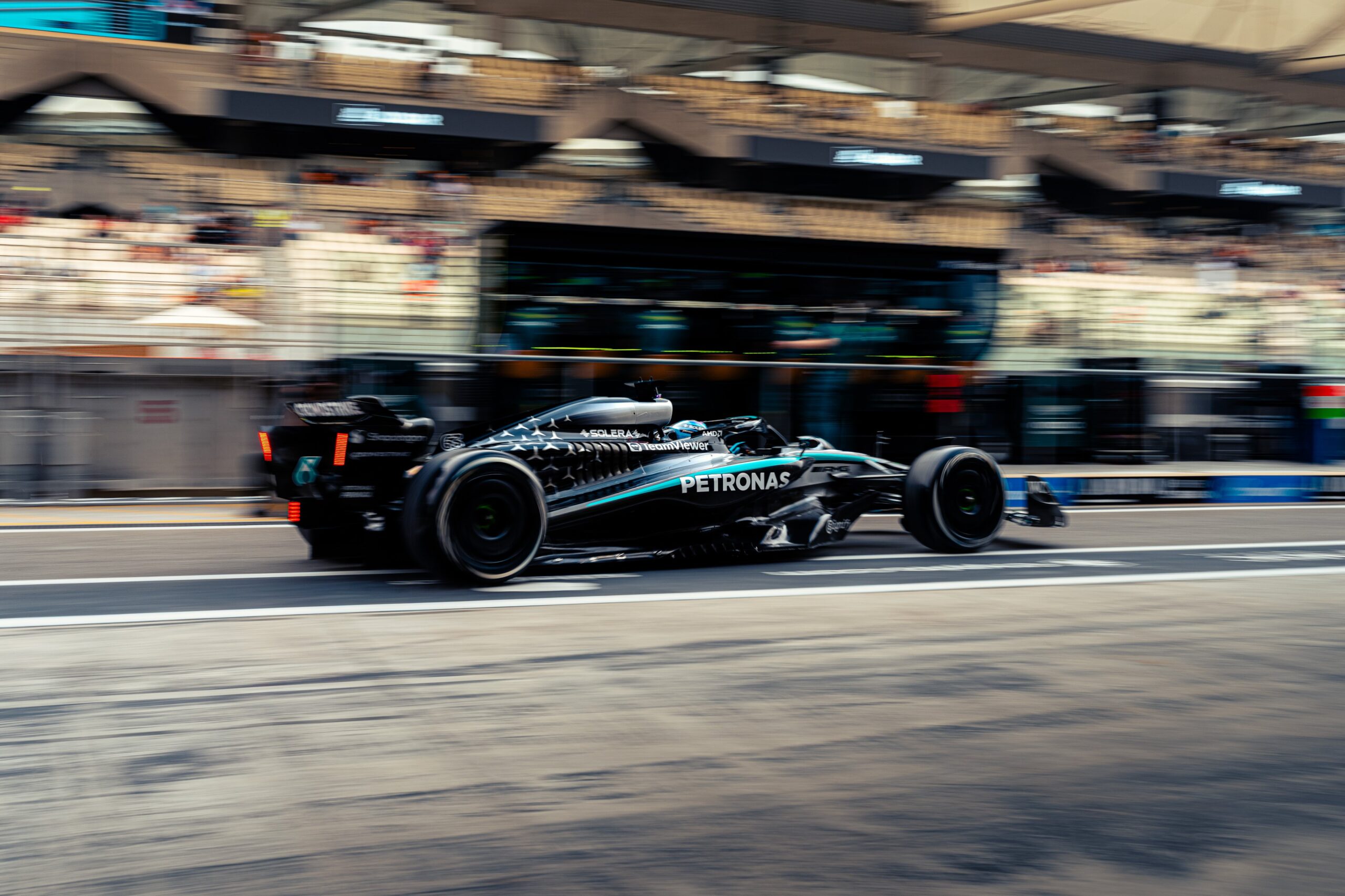 Abu Dhabi, EL3 : Russell d'un rien devant Norris et Verstappen
