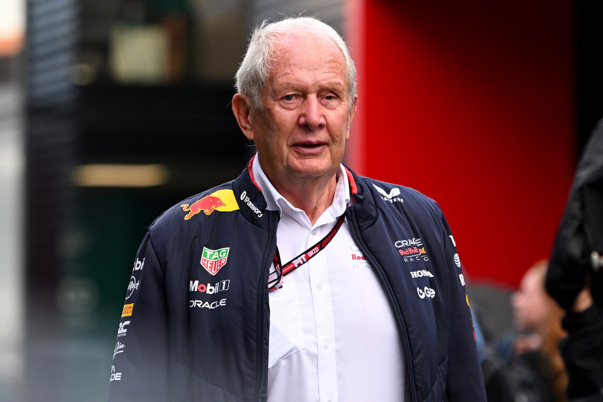 Helmut Marko dans le paddock de Zandvoort 2025