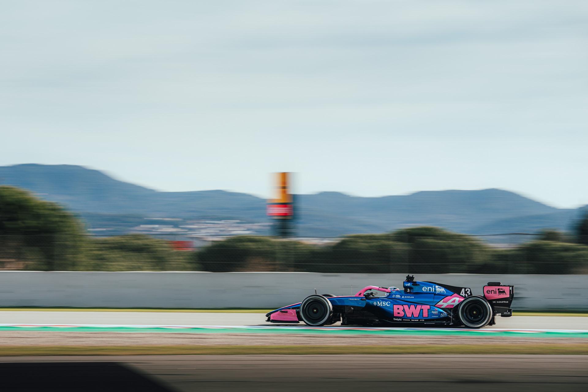 Alpine A526 au Shakedown de Barcelone 2026