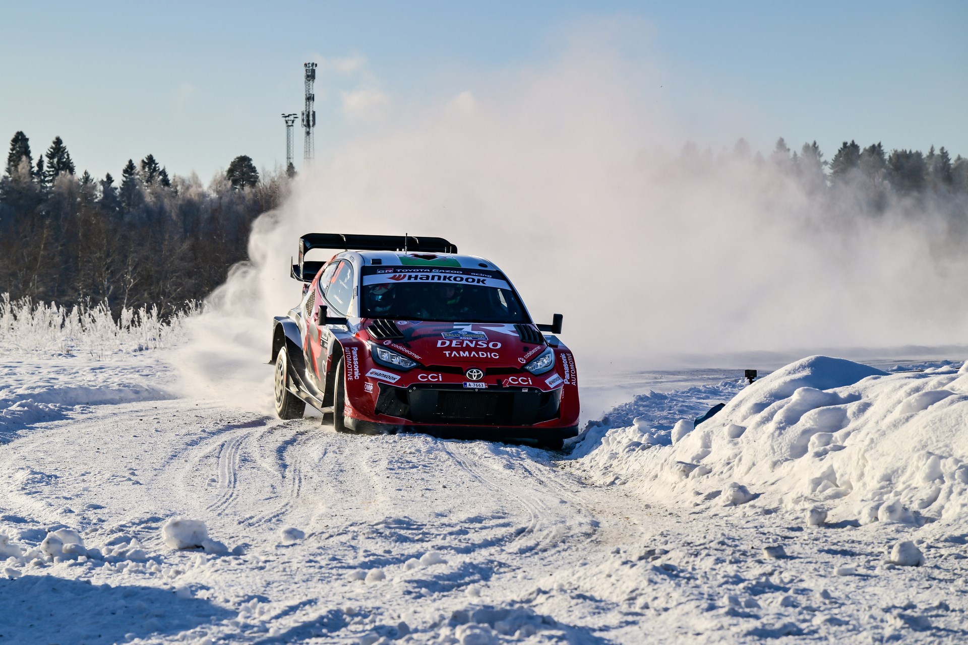 Elfyn Evans au Rallye de Suède 2026