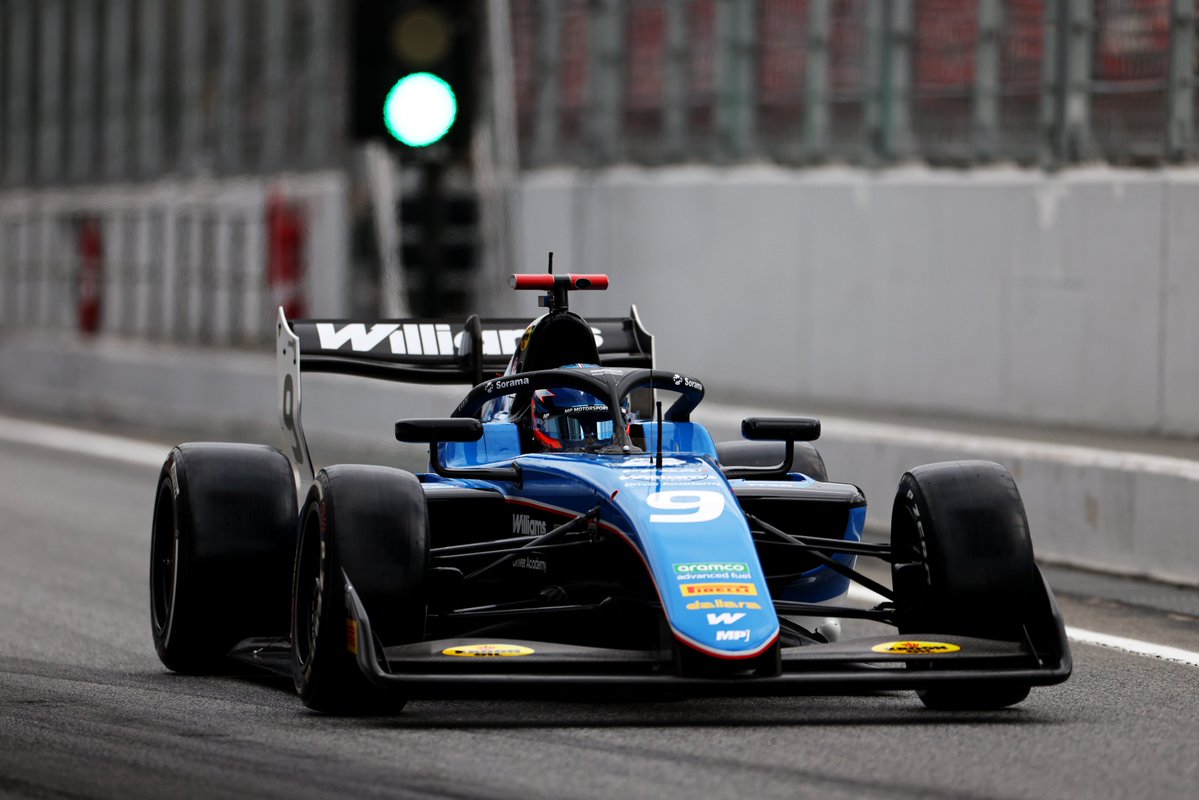 Alessandro Giusti lors des tests de pré-saison de F3 2026
