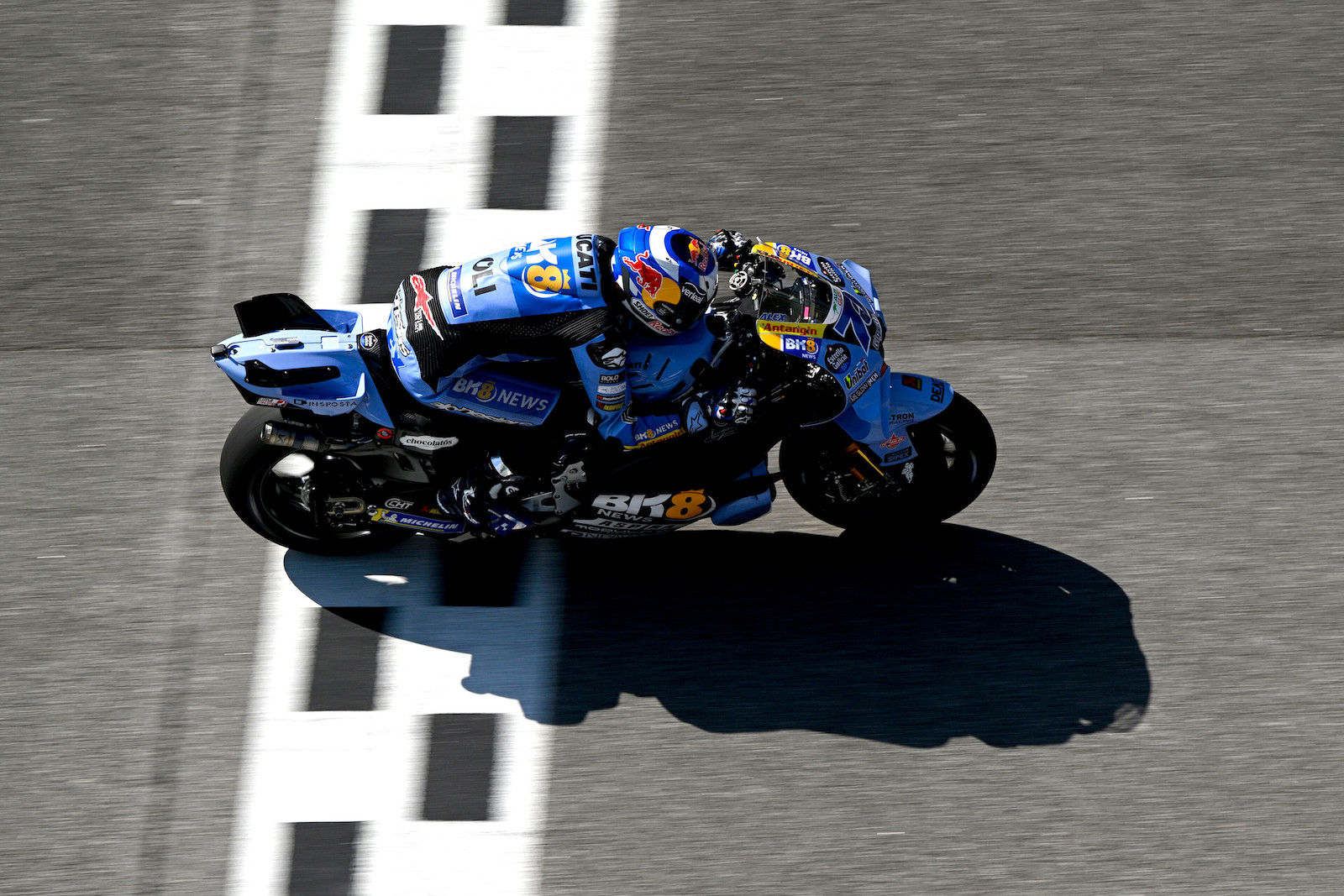 Alex Marquez sur le circuit de Sepang en Malaisie