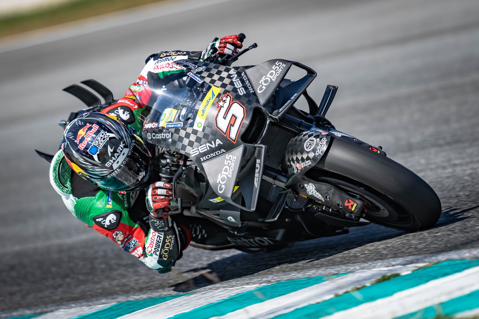 Johann Zarco sur le circuit de Sepang