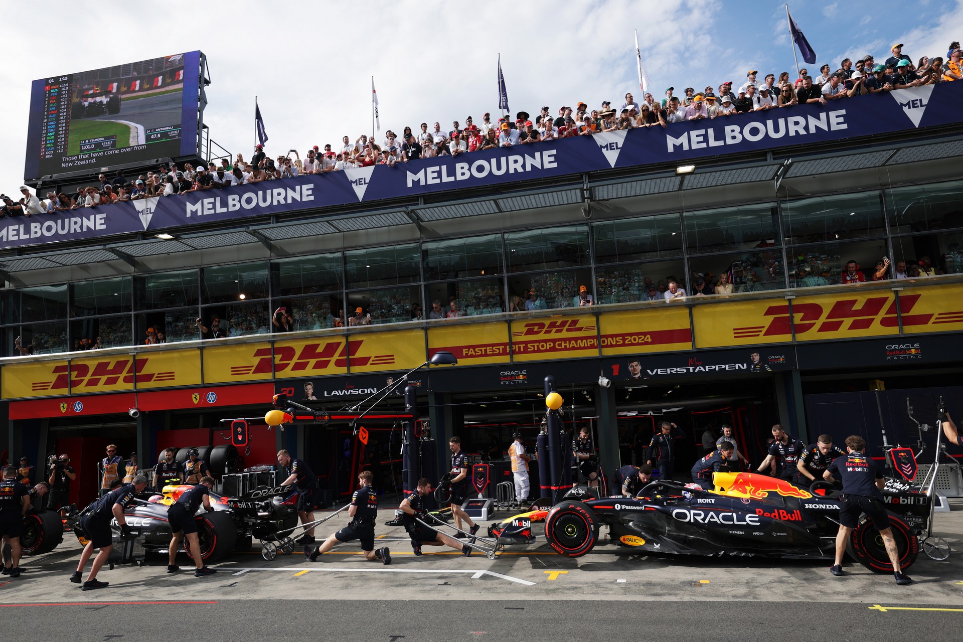 Verstappen au GP d'Australie 2025