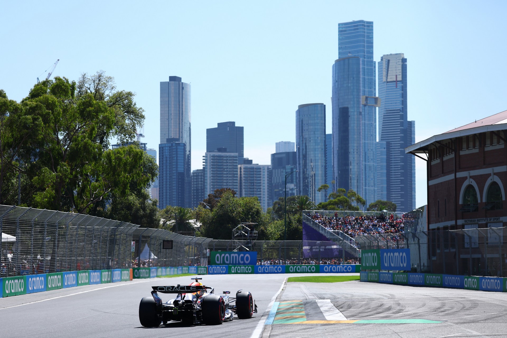 Verstappen au GP d'Australie 2025
