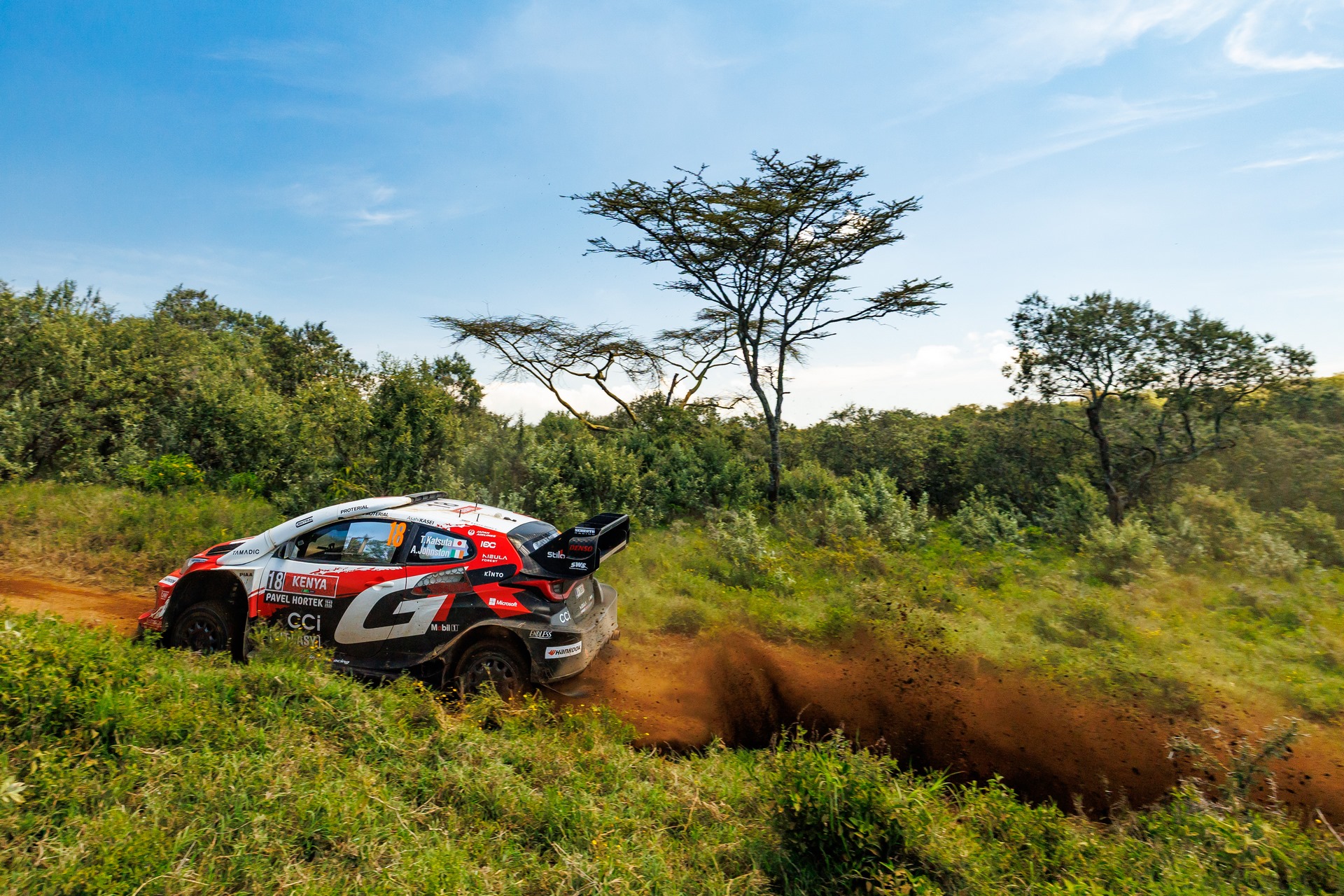 Katsuta vainqueur du Safari Rally Kenya 2026
