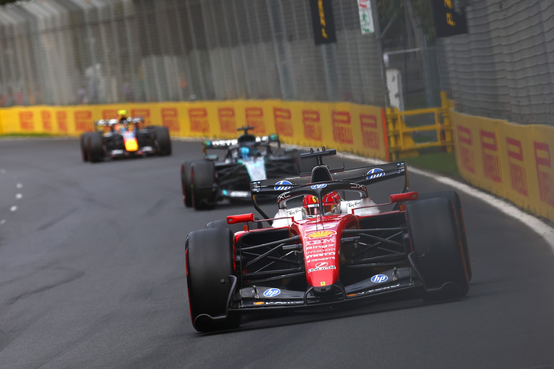 Leclerc mène le GP d'Australie 2026