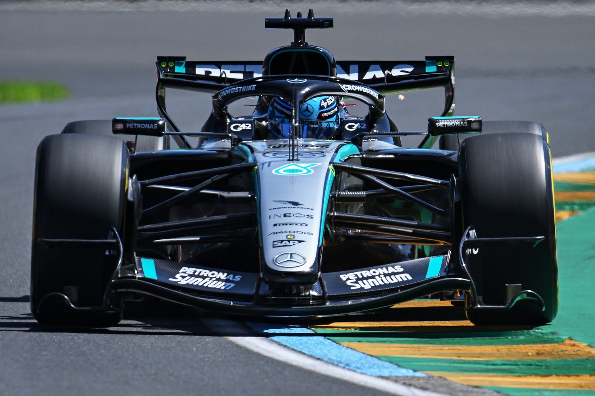 Russell en pole au GP d'Australie 2026