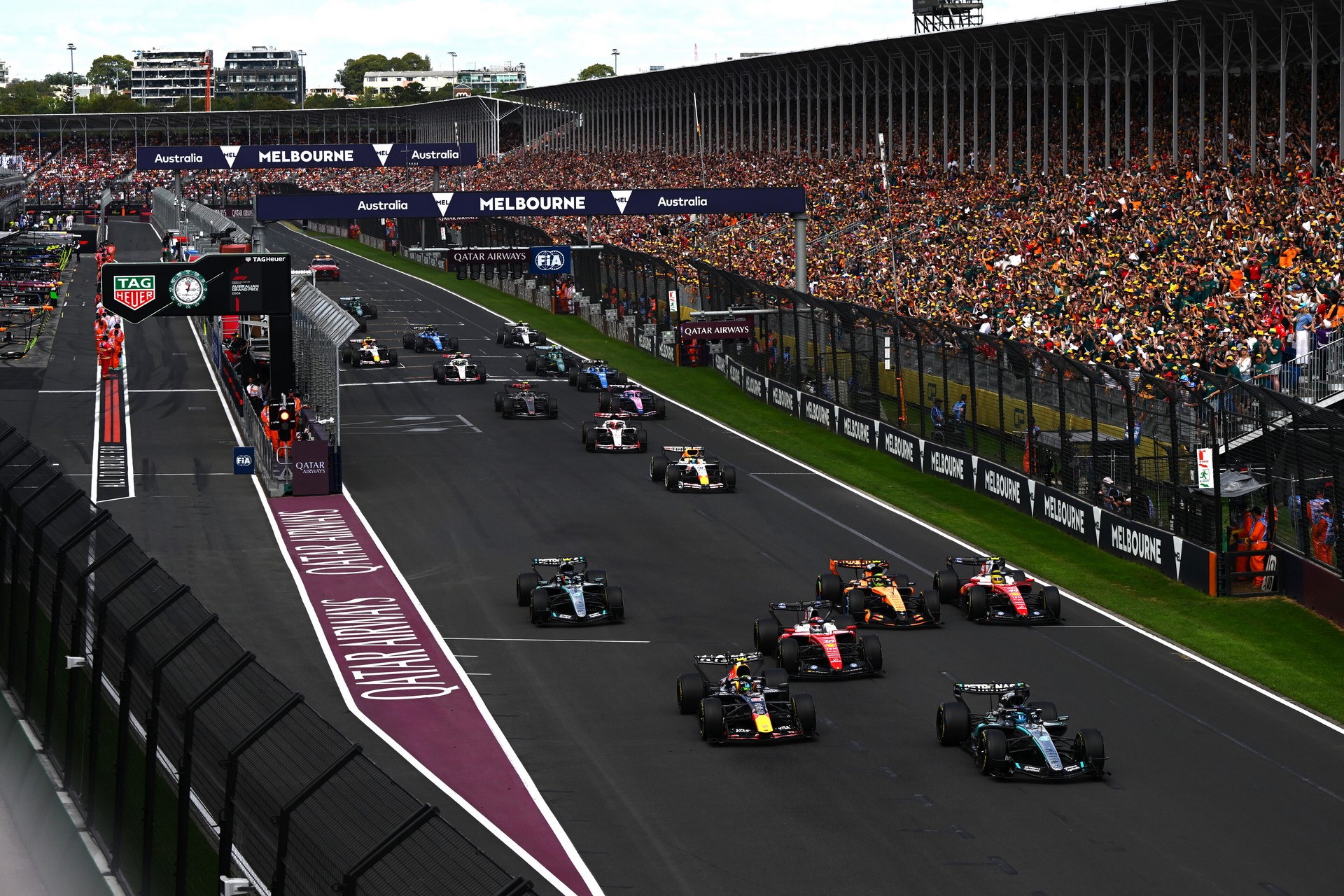 Départ du GP d'Australie 2026