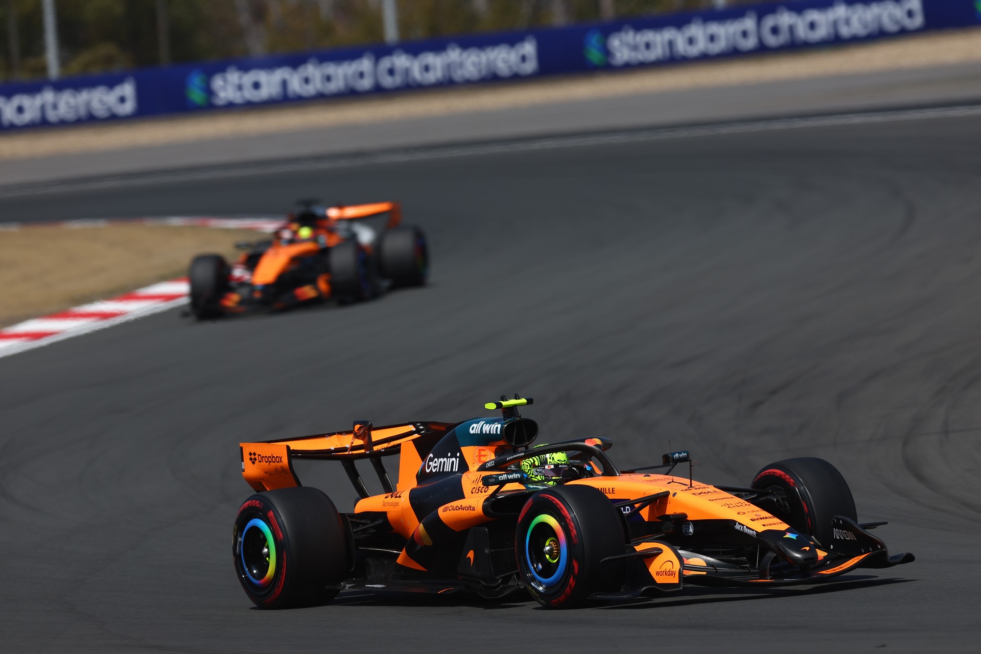 Les McLaren au GP de Chine 2026