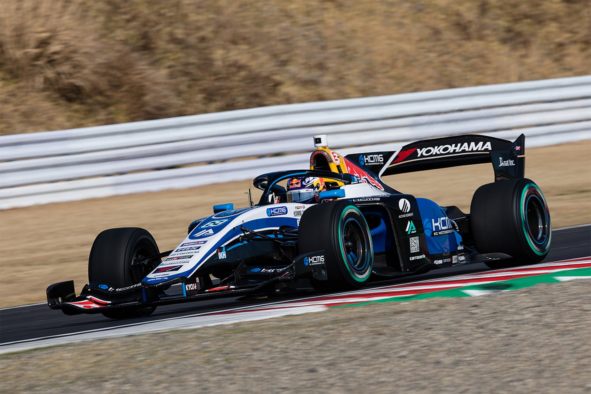 Kalle Rovanperä aux essais de Suzuka 2026 en Super Formula